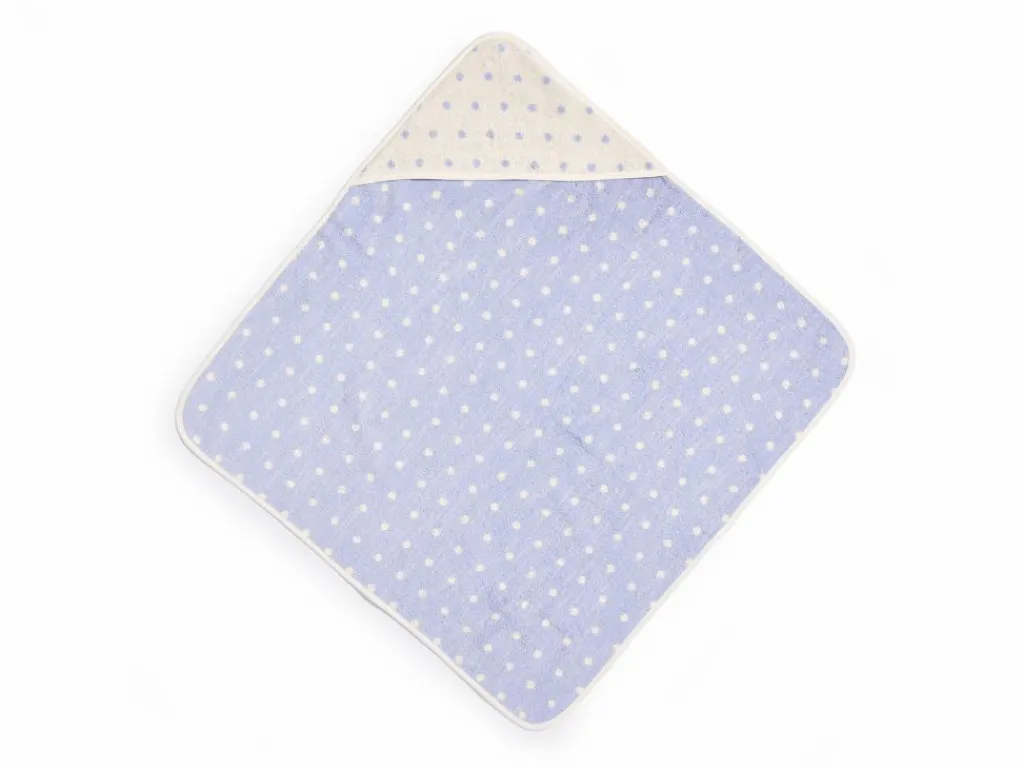 Kinder Grüne Erde Badtextilien & Pflege|Baby- Und Kinderpflege^Baby-Kapuzenbadetuch Pünktchen, , 80 x 80 cm, 100 % Baumwolle, GOTS