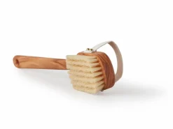 Grüne Erde Baden & Massage^Badebürste aus Olivenholz, ca. 39 cm