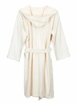 Grüne Erde Bademäntel|Alles Für Die Sauna^Bademantel Damen, raute natur, XS/S, 100 % Baumwolle, GOTS