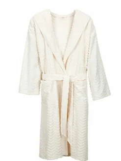 Grüne Erde Bademäntel|Geschenke-Guide^Bademantel Herren, raute natur, S/M, 100 % Baumwolle, GOTS