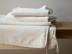 Grüne Erde Auflagen, Unterbetten & Topper^Baumwoll-Flanellauflage, 90 x 200 cm, 100 % Baumwolle, GOTS, NATURTEXTIL BEST, VEGAN