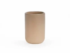 Grüne Erde Geschirr|Badezimmer-Accessoires^Becher aus Keramik, salbei ø 6 cm x 9 cm