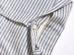 Grüne Erde Spezial- & Nackenstützkissen^Überzug für Nackenstützkissen HENRY, blau, 68 x 32 cm höhenverstellbar, 60 % Baumwolle/40 % Leinen