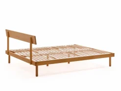 Grüne Erde Betten^Bett Jukai Pur, mit Stegbetthaupt, inkl. integriertem Lattenrost, 160 x 200 cm,