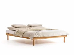 Grüne Erde Betten^Bett Jukai Pur, ohne Betthaupt, inkl. integriertem Lattenrost, 160 x 200 cm,