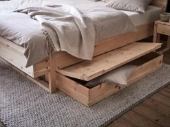 Grüne Erde Nachttische & Bettkästen^Bettkasten Hanno, B 120 x T 69,2 x H 18,6 cm,