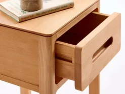 Grüne Erde Nachttische & Bettkästen^Bettkästchen Tenso, 1 Lade,