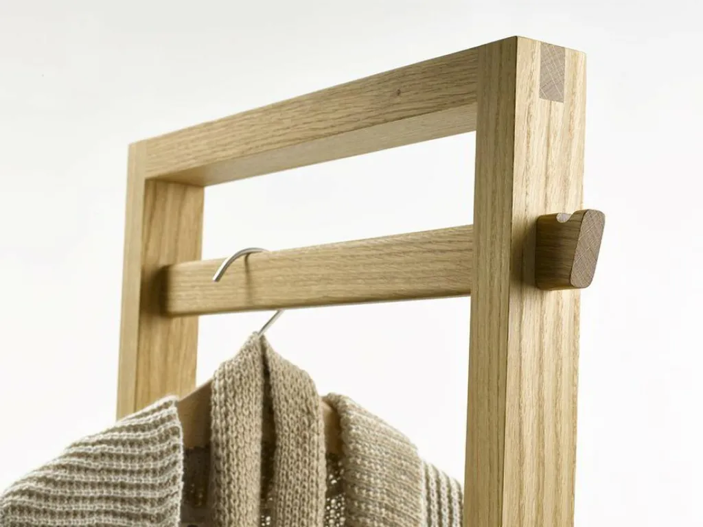 Grüne Erde Garderobe^Bügel Valetto H 1740 mm,