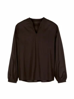 Grüne Erde Blusen^Bluse aus Bio-Baumwolle, , 38, GOTS