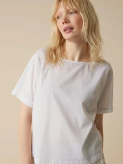 Grüne Erde Blusen^Bluse aus Bio-Baumwolle, 82 safari sprenkeldruck, 38, GOTS