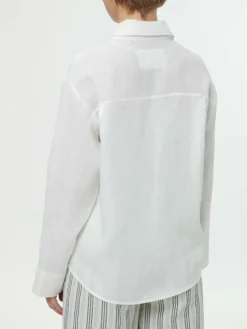 Grüne Erde Blusen^Bluse aus Bio-Leinen, , 38, GOTS