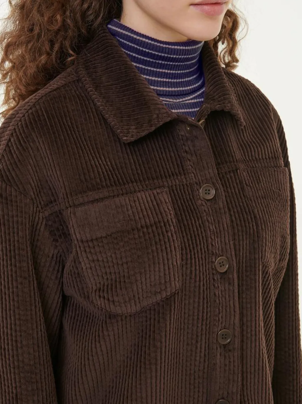 Grüne Erde Blusen|Jacken & Mäntel^Blusenjacke Cord aus Bio-Baumwolle, , 38, GOTS