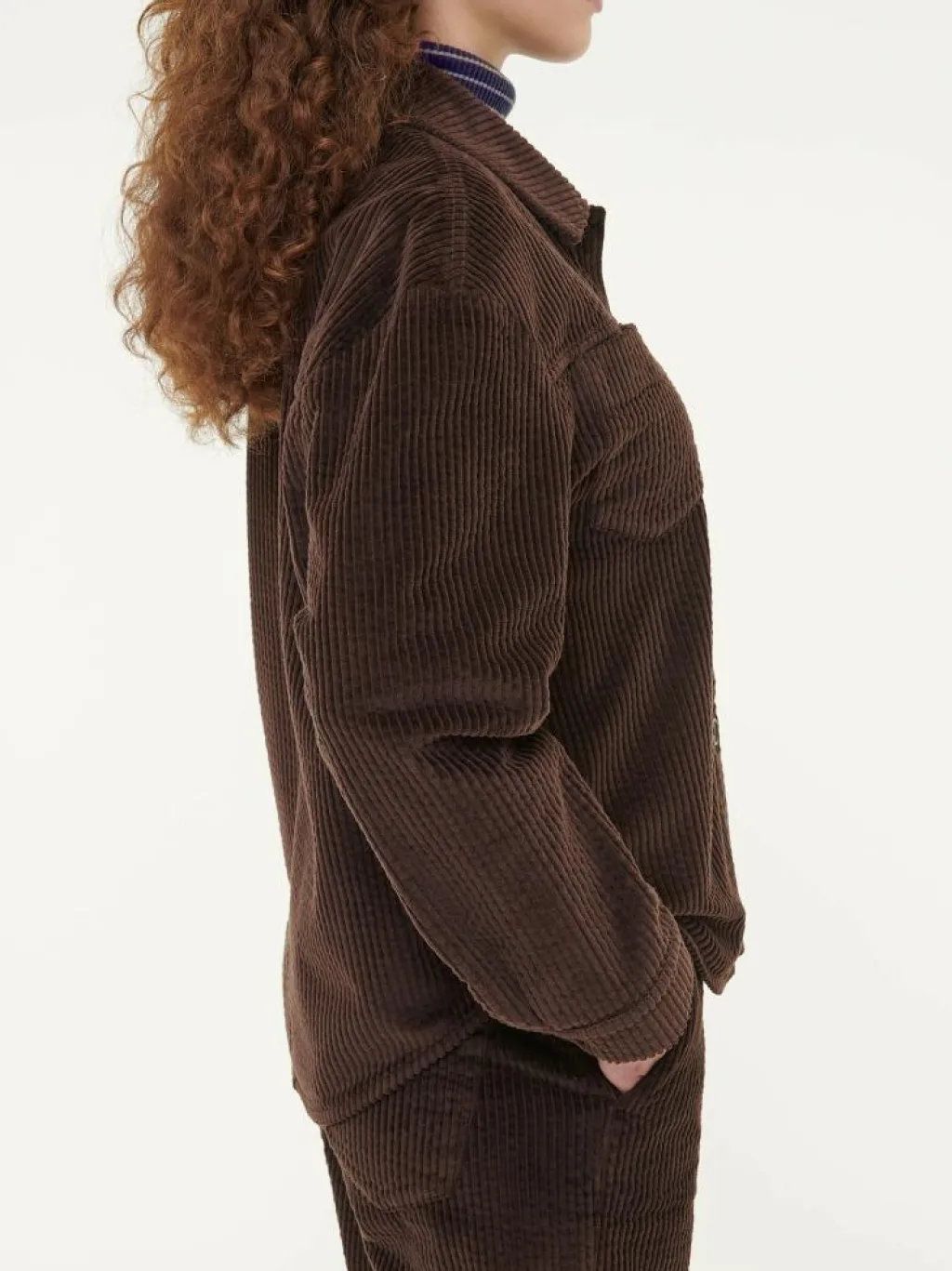 Grüne Erde Blusen|Jacken & Mäntel^Blusenjacke Cord aus Bio-Baumwolle, , 38, GOTS