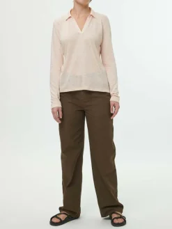 Grüne Erde Essentials|Shirts^Blusenshirt aus Bio Leinen, , 38, GOTS