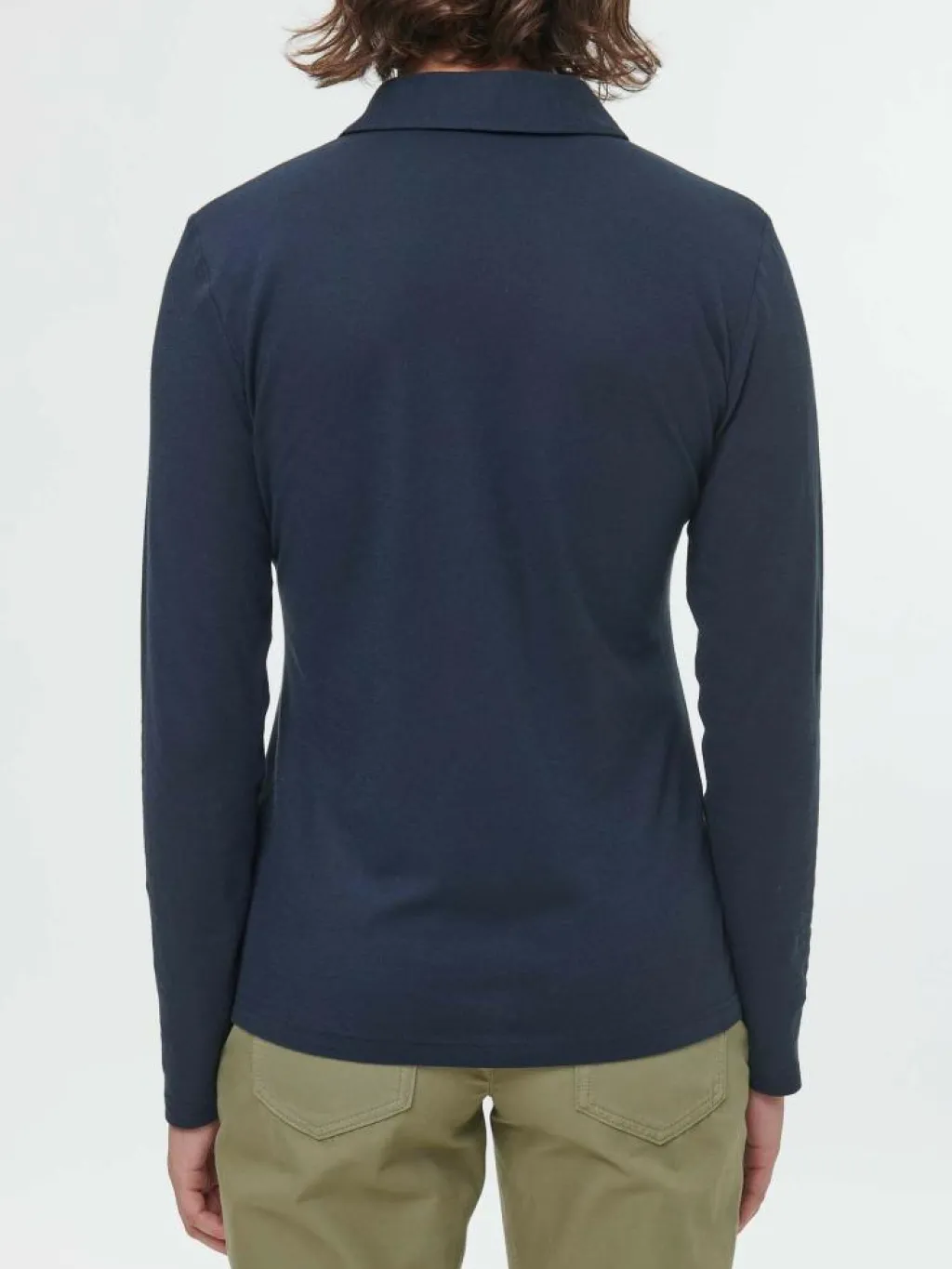 Grüne Erde Blusen|Essentials^Blusenshirt Langarm aus Bio Baumwolle, , 38, GOTS