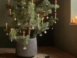 Grüne Erde Weihnachtliches Dekorieren|Kerzen Und Duftkerzen^Christbaumkerzen aus Bienenwachs, 12 x 1,3 cm, 26 Stk. Natur