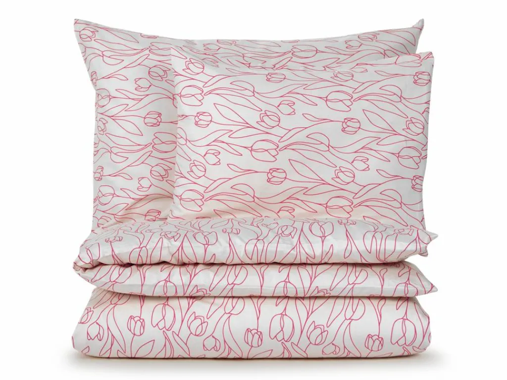 Grüne Erde Deckenbezüge|Deckenbezüge^Deckenüberzug CALLA, granatapfel, 140 x 200 cm, 100 % Baumwolle, Satin, GOTS