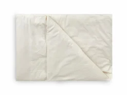 Kinder Grüne Erde Kinderbettwäsche^Deckenüberzug ILVA, natur hell, 80 x 80 cm, 100 % Baumwolle, Flanell, GOTS