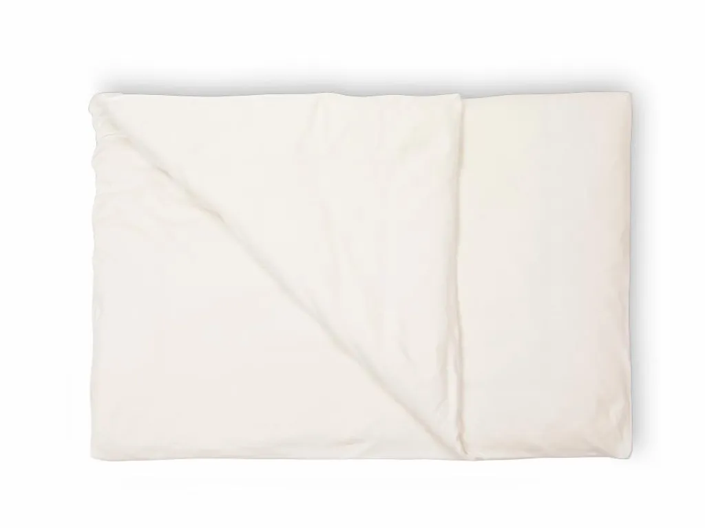 Kinder Grüne Erde Kinderbettwäsche^Deckenüberzug JULIAN, natur, 80 x 80 cm, 100 % Baumwolle, Jersey, GOTS, VEGAN