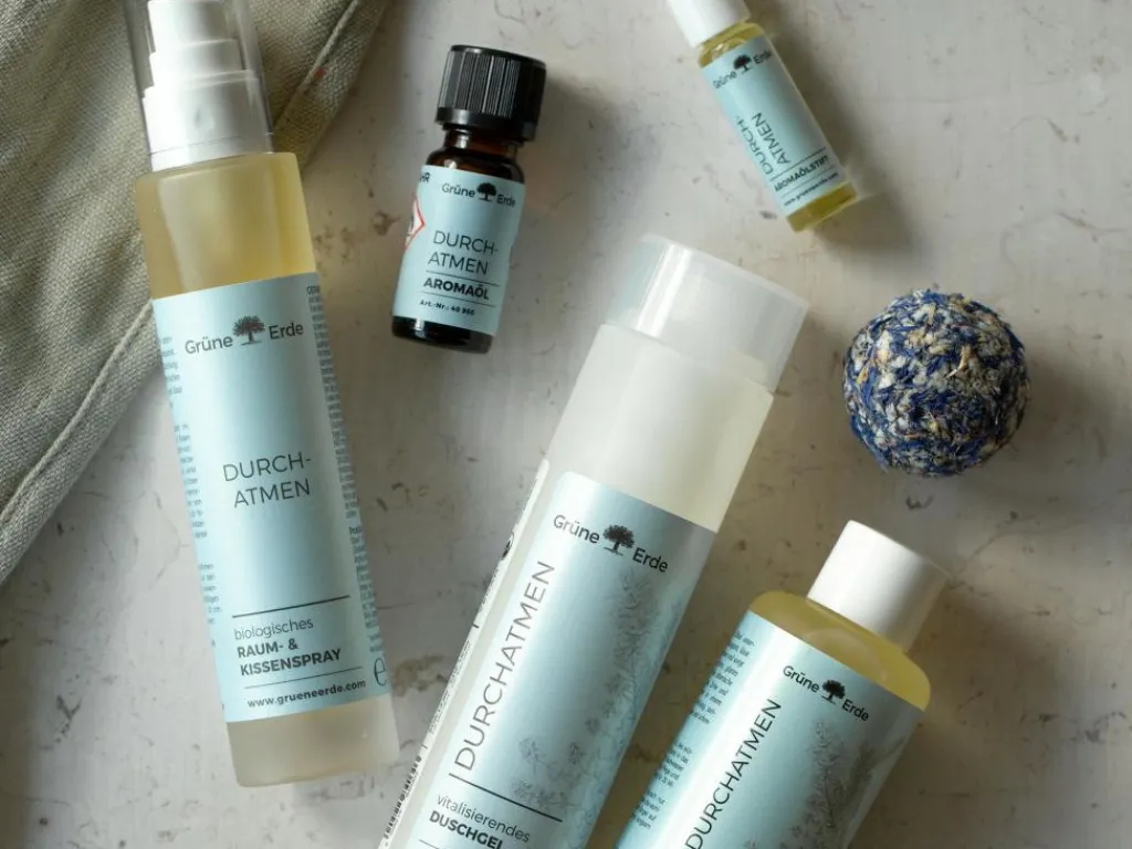 Grüne Erde Aromaöl-Stifte^DURCHATMEN Aromaöl-Stift 8ml