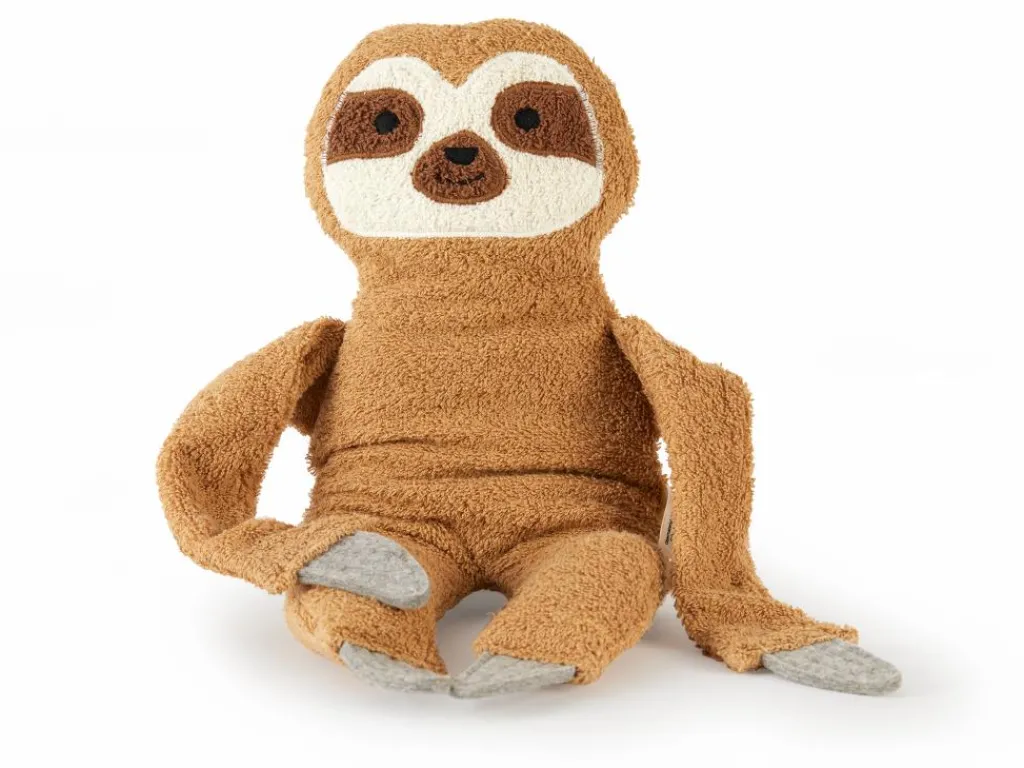 Grüne Erde Geschenke-Guide|Kuscheltiere & Spielzeug^Faultier Fernando, ca. 50 cm, Bezug: 100 % Baumwolle, Füllung: 100 % Schurwolle (Schaf), GOTS