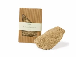 Grüne Erde Geschenke-Guide|Baden & Massage^Flachs-Massagehandschuh ca. 23 x 12 cm