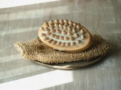 Grüne Erde Geschenke-Guide|Baden & Massage^Flachs-Massagehandschuh ca. 23 x 12 cm