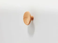 Grüne Erde Garderobe|Wohndekoration^Garderobenknopf Punto ø 9 cm,