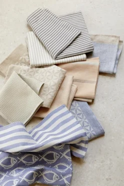 Grüne Erde Küchentextilien|Küchentextilien^Geschirrtuch Bluma, , 50 x 65 cm, 70 % Baumwolle/30 % Hanf, GOTS