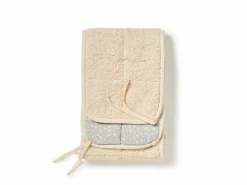 Kinder Grüne Erde Babyschlaf^Gitterbettumrandung, Julie , 26 x 230 cm, 100 % Baumwolle, GOTS