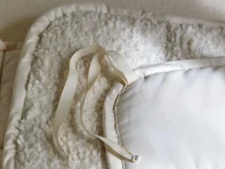 Kinder Grüne Erde Babyschlaf^Gitterbettumrandung, Julie , 26 x 230 cm, 100 % Baumwolle, GOTS