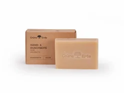 Grüne Erde Baden & Massage|Körperpflege^HAND- & DUSCHSEIFE Rose & Hagebutte 100 g