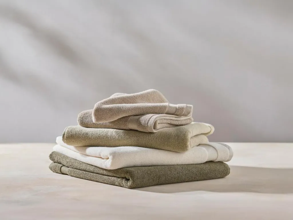 Grüne Erde Handtücher^Handtuch ANEA , 50 x 100 cm, 100 % Baumwolle, GOTS