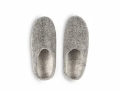 Grüne Erde Hausschuhe^Hausschuh Amale, , Größe 38/39, 100 % Schurwolle (Schaf) mit pflanzlich gegerbter Ledersohle