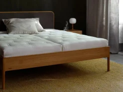 Grüne Erde Massivholzbetten^Himmlische Wolke Klassik weich, 90 x 200 cm, GOTS