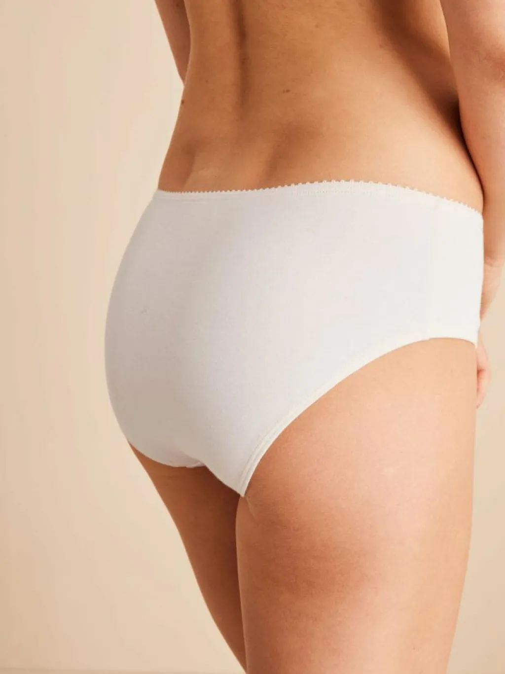 Grüne Erde Unterwäsche^Hipster, 100 % Bio Baumwolle 13 natur, S