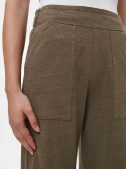 Grüne Erde Hosen, Jeans & Röcke^Hose aus Bio Leinen/Baumwolle, , 38, GOTS