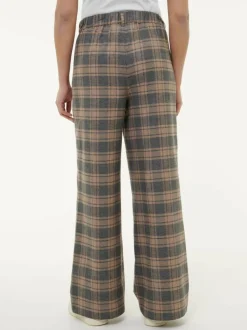 Grüne Erde Hosen, Jeans & Röcke^Hose aus Bio-Baumwolle, 60 karo anthrazit/nougat, 38, GOTS