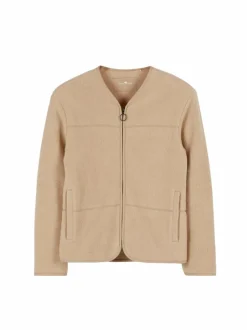 Grüne Erde Jacken & Mäntel^Jacke aus Bio-Baumwolle, 57 caramel, S, GOTS