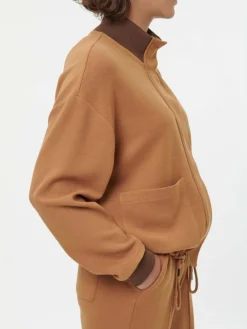 Grüne Erde Jacken & Mäntel^Jacke aus Bio-Baumwolle, 57 zimt, S, GOTS