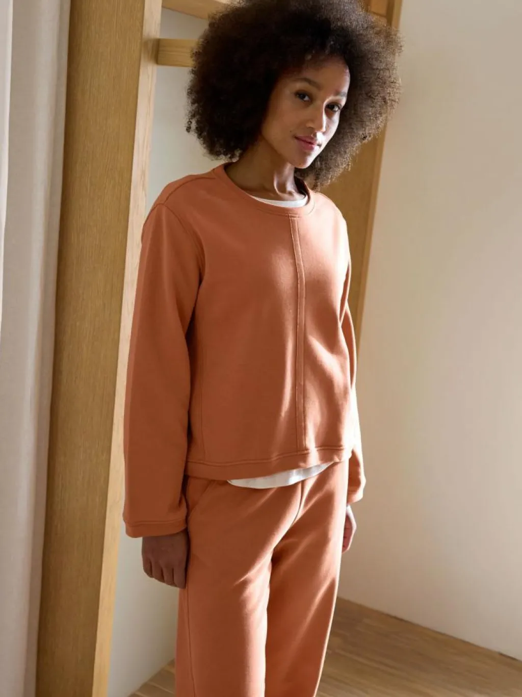 Grüne Erde Hosen, Jeans & Röcke^Jogginghose aus Bio-Baumwolle, 61 sienna, 38, GOTS