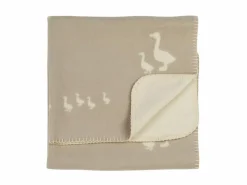 Grüne Erde Geschenke-Guide|Kuscheldecken Und Wärmekissen^Kinderdecke Frederik, sand, 75 x 100 cm, 100 % Baumwolle, GOTS