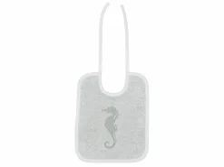 Kinder Grüne Erde Badtextilien & Pflege|Baby- Und Kinderpflege^Kinder-Lätzchen Seepferdchen, , 32 x 26 cm, 100 % Baumwolle, GOTS