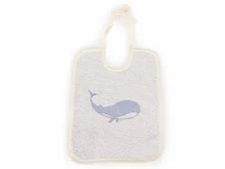 Kinder Grüne Erde Badtextilien & Pflege|Baby- Und Kinderpflege^Kinder-Lätzchen Wal, , 32 x 26 cm, 100% Baumwolle, GOTS
