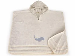 Kinder Grüne Erde Badtextilien & Pflege|Baby- Und Kinderpflege^Kinder-Poncho Wal, , 70 x 60 cm, 100 % Baumwolle, GOTS