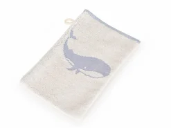 Kinder Grüne Erde Badtextilien & Pflege|Baby- Und Kinderpflege^Kinder-Waschhandschuh Wal, , 17 x 24 cm, 100 % Baumwolle, GOTS