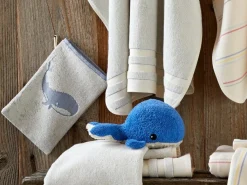 Kinder Grüne Erde Badtextilien & Pflege|Baby- Und Kinderpflege^Kinder-Waschhandschuh Wal, , 17 x 24 cm, 100 % Baumwolle, GOTS