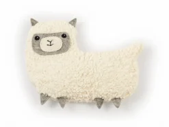 Grüne Erde Zier- & Wärmekissen|Geschenke-Guide^Kirschkern-Wärmekissen, Anouk das Alpaka, ca. 30 cm, Überzug: 100 % Baumwolle, Baumwolle kbA, Füllung: 100 % Kirschkerne