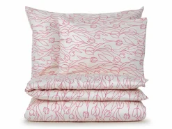 Grüne Erde Kissenbezüge|Kissenbezüge^Kissenüberzug CALLA, granatapfel, 40 x 60 cm, 100 % Baumwolle, Satin, GOTS