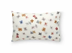 Grüne Erde Kissenbezüge|Kissenbezüge^Kissenüberzug ELODIE, aquarell, 40 x 60 cm, 100 % Baumwolle, Satin, GOTS